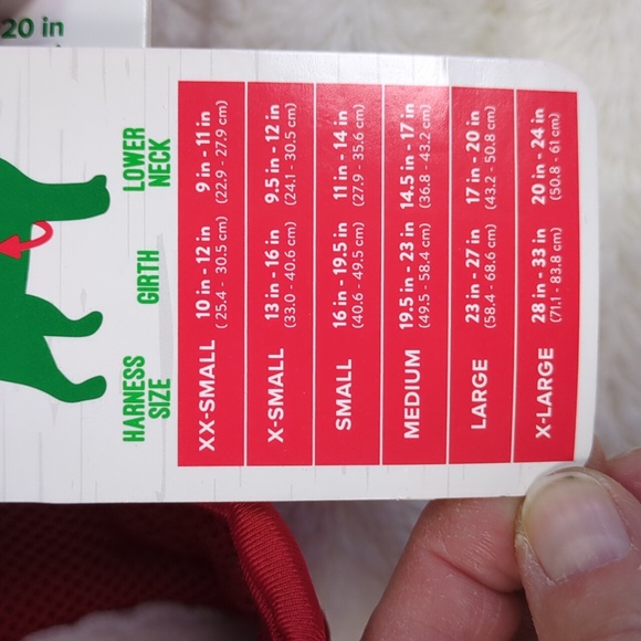 Christmas Reindeer Costume Harness Size Small & Extra Small - Picture 7 of 8